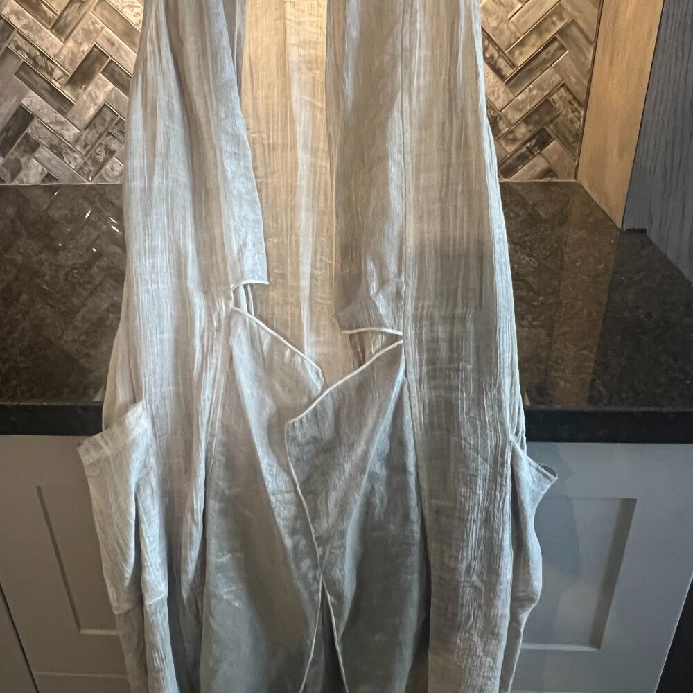 Lightweight long vest/throw